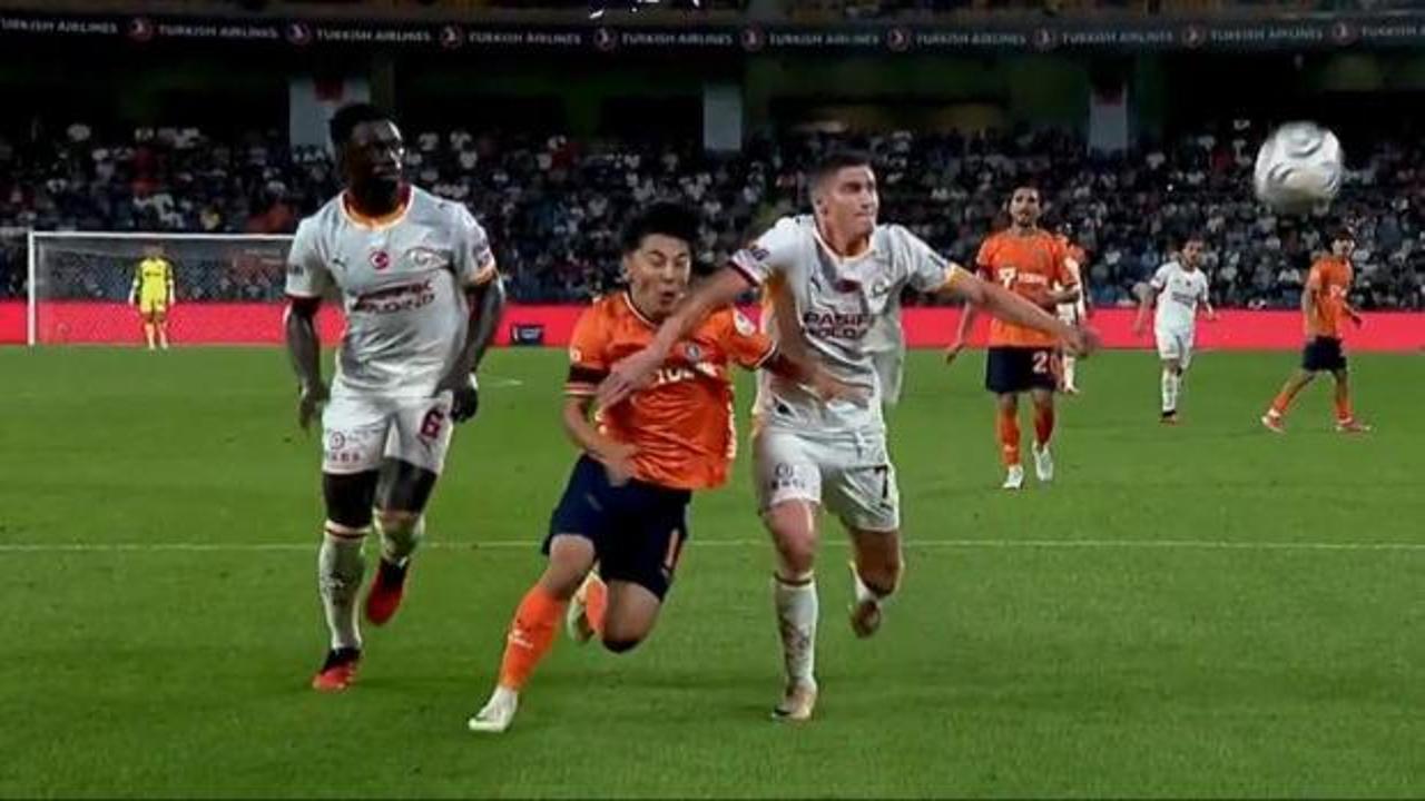 Başakşehir'de tartışmalı kararlar! Bir penaltı, bir kırmızı kart, bir iptal edilen gol