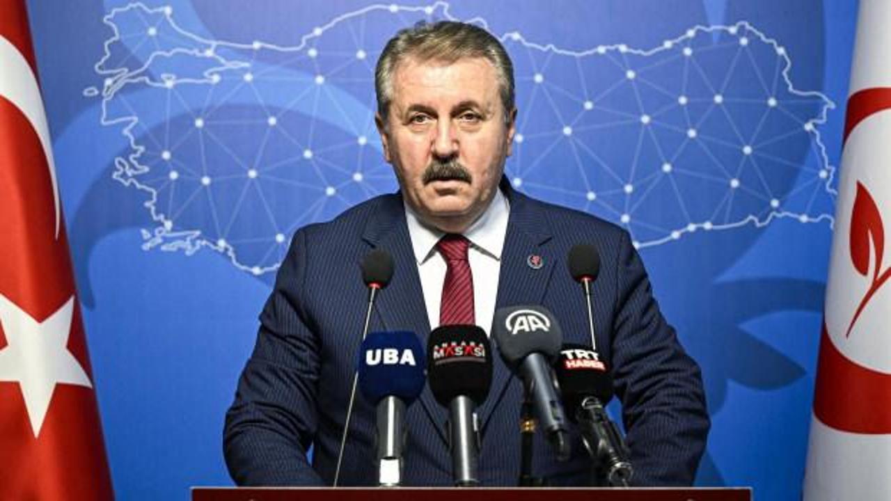 BBP Genel Başkanı Destici: TFF'nin Amed'i kabul etmemesi lazımdı