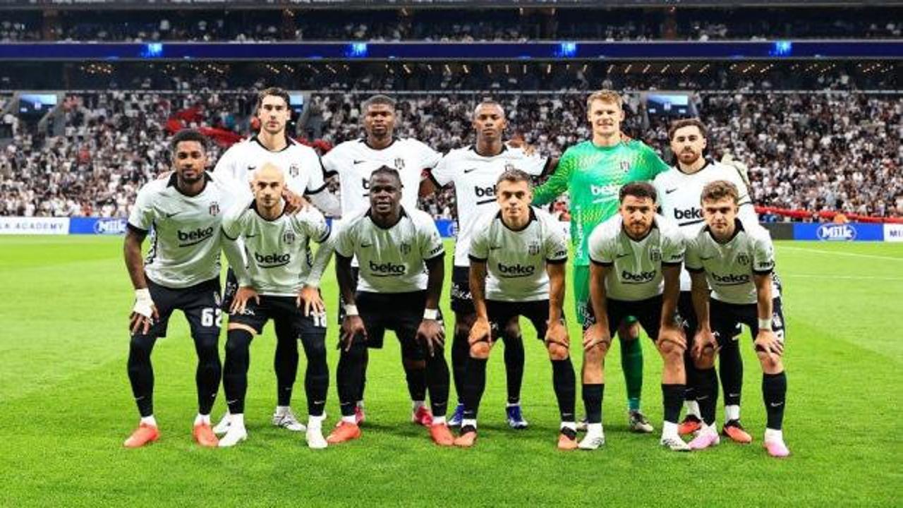 Beşiktaş'ın UEFA Avrupa Ligi kadrosu a&ccedil;ıklandı