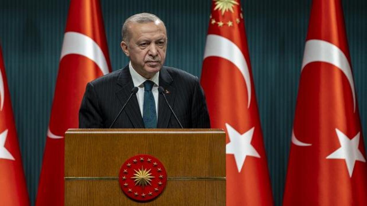 Cumhurbaşkanı Erdoğan'dan şehit polis memuru Topatan'ın ailesine başsağlığı mesajı