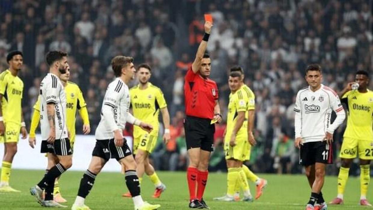 Derbi &ouml;ncesi alarm! Fenerbah&ccedil;e ve Beşiktaş&rsquo;ın son 30 ma&ccedil;ında 20 kırmızı Kart