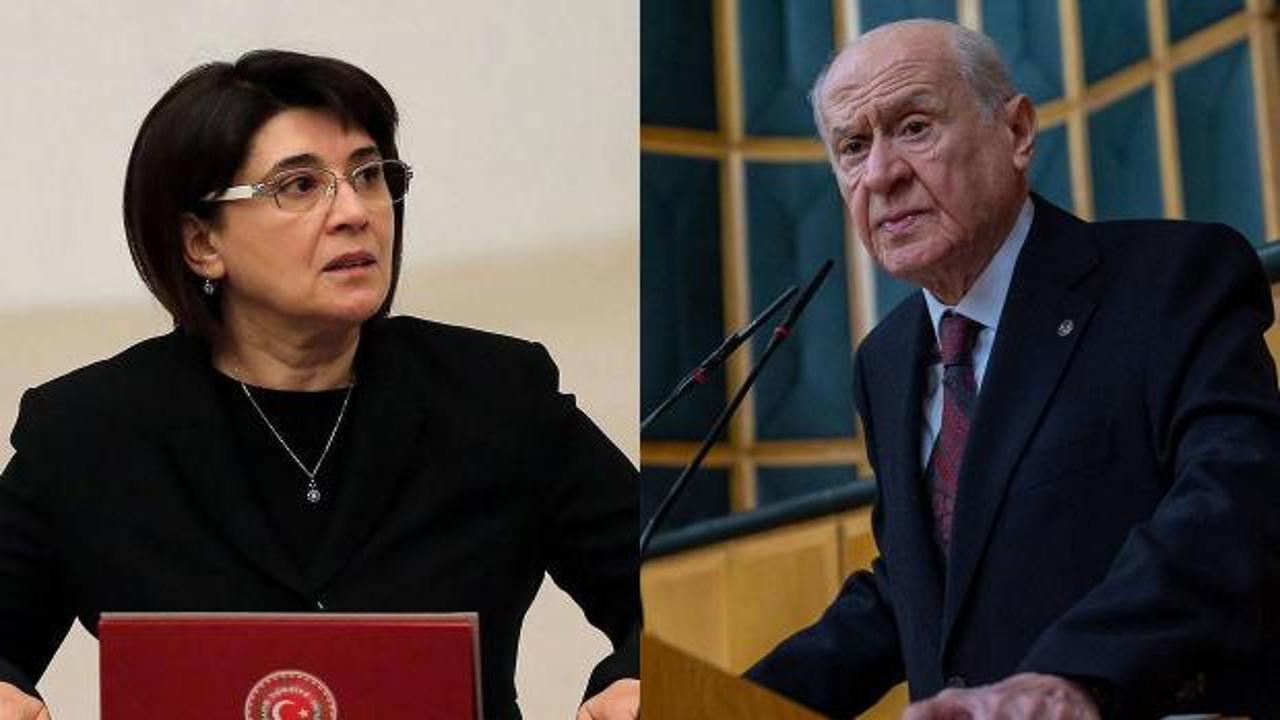 Devlet Bah&ccedil;eli'den Leyla Zana'ya başsağlığı telefonu