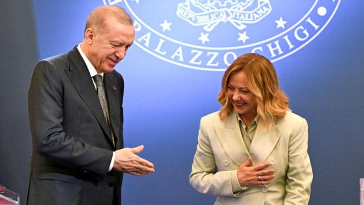 ErdoÄan'dan son dakika Meloni açıklaması! BaÅbakan ülke tarihine geçti