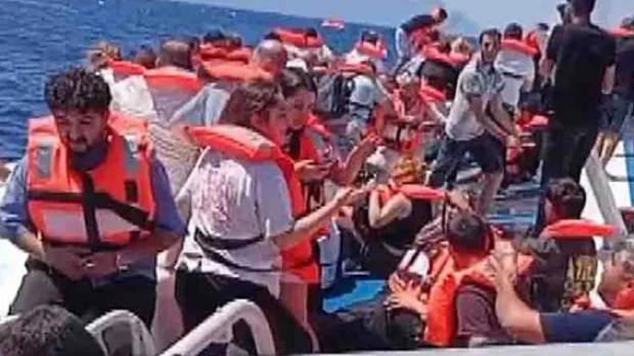 Girne'deki gemi faciasında kahreden detay