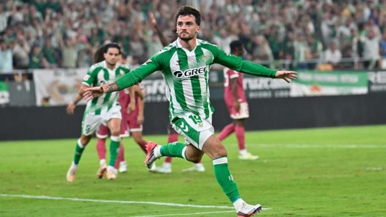 Real Madrid'e, Betis şoku!