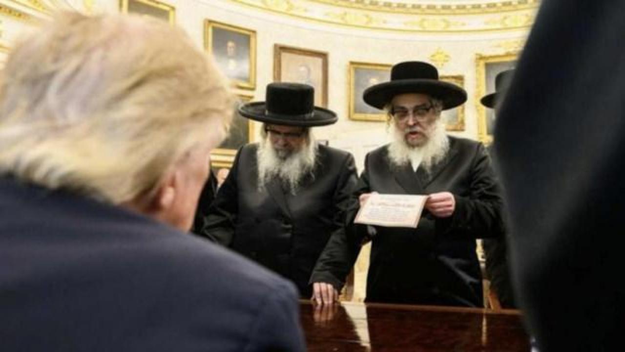 Ruhi Çenet belgeseli sonrası Hasidik liderler Trump’ın Beyaz Saray’ında