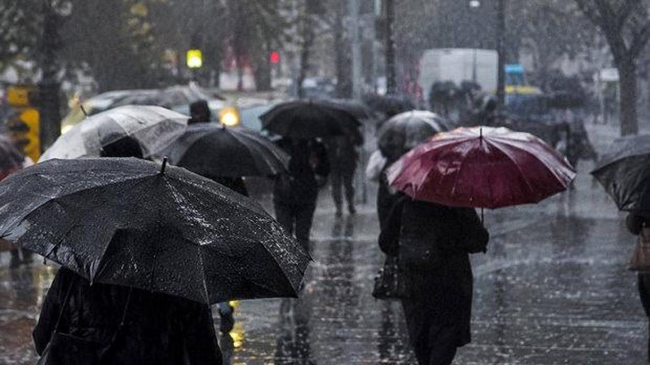 Son Dakika: Meteorolojiâden 5 ile kuvvetli yaÄıÅ uyarısı