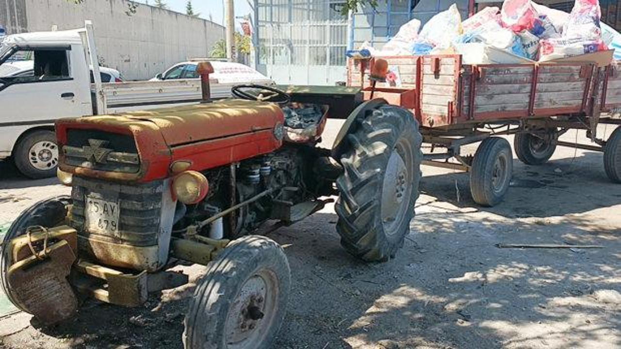 Trakt&ouml;rle 5 ara&ccedil; ile 2 ATM'ye &ccedil;arptı; 127 bin lira ceza uygulandı