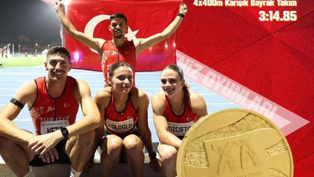 T&uuml;rkiye&rsquo;den atletizmde tarihi başarı