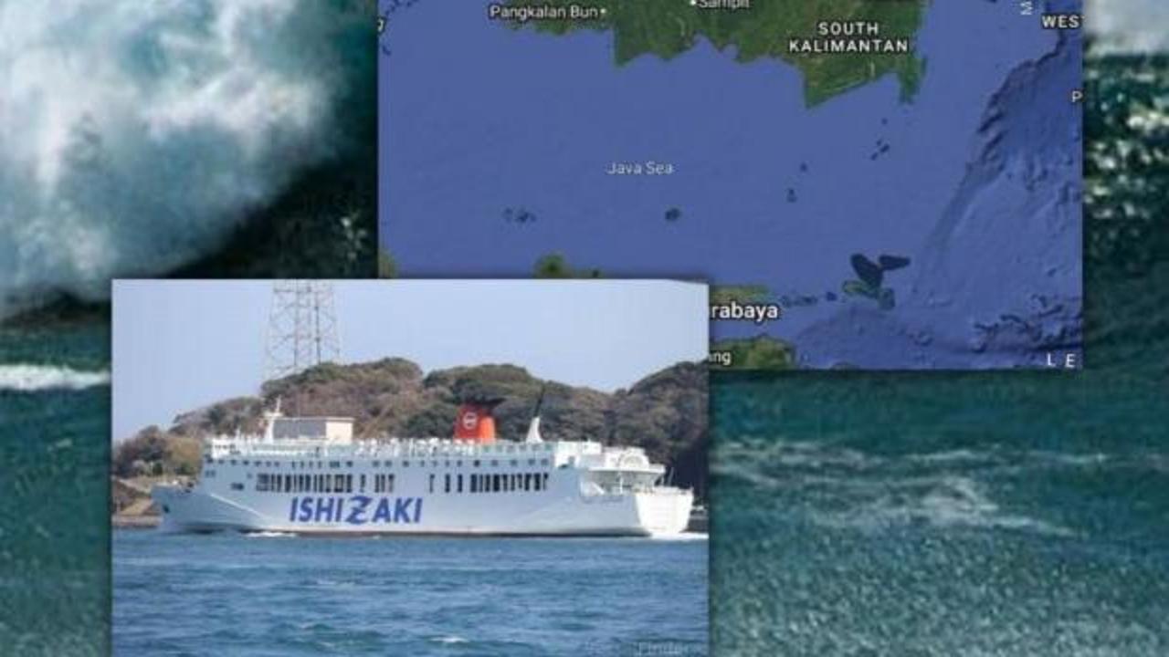 241 kişiyi taşıyan gemi kayboldu