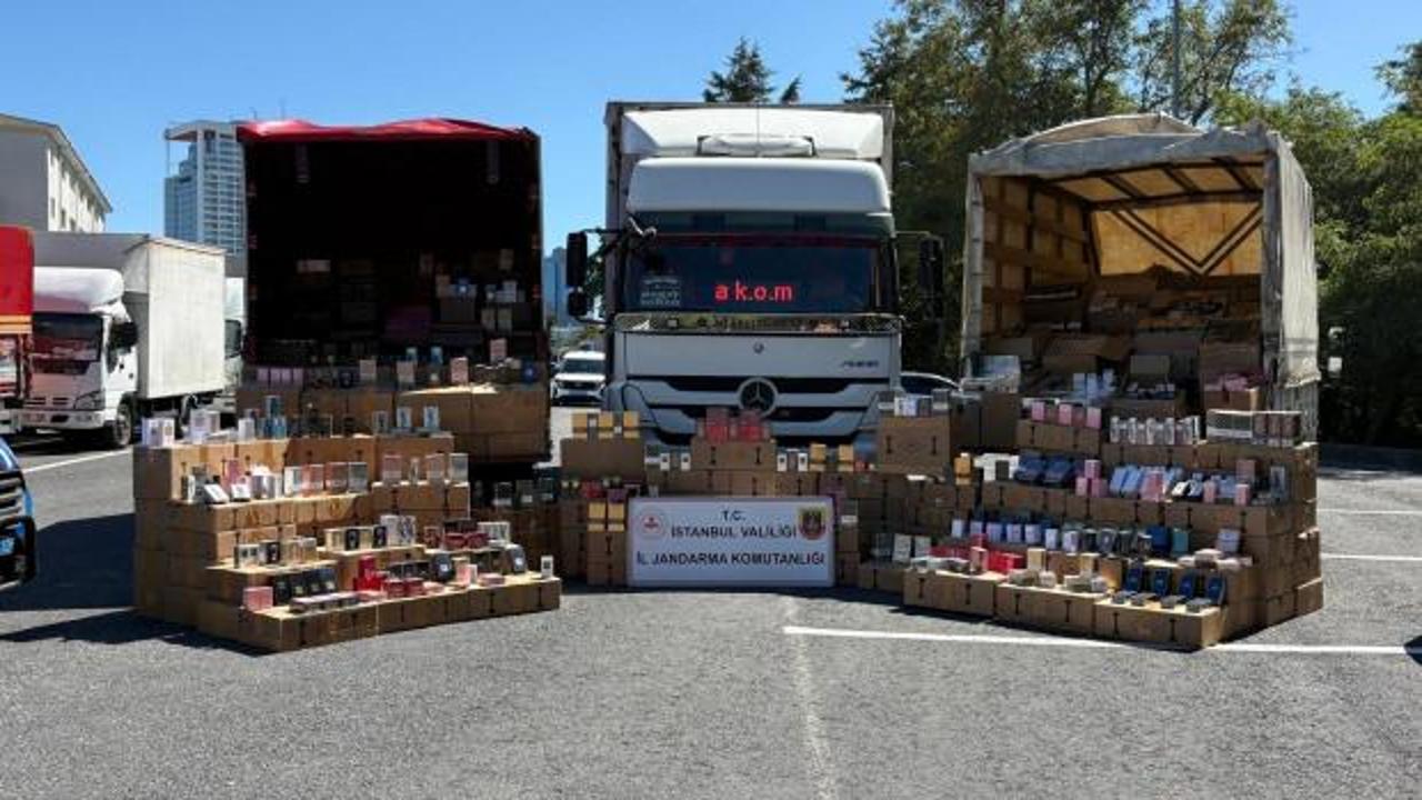 Bağcılar&rsquo;da sahte parf&uuml;m imalathanesine operasyon: 200 milyon liralık &uuml;r&uuml;n ele ge&ccedil;irildi