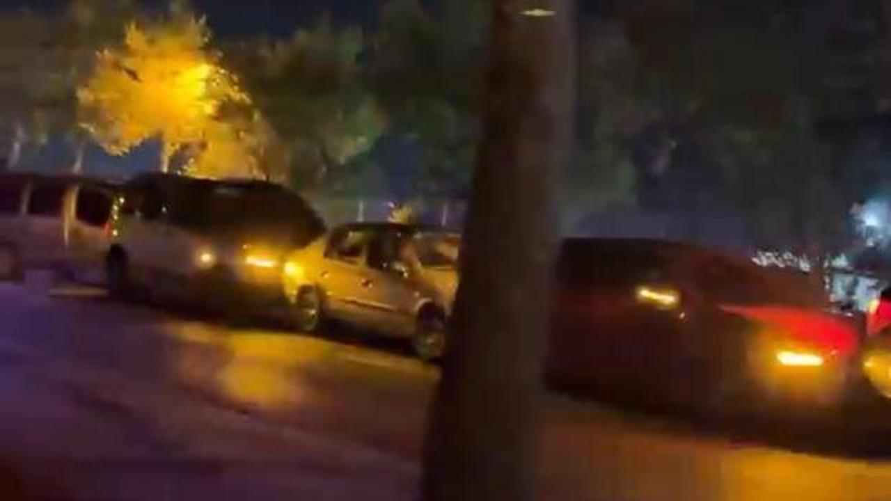 Bolu'da yola fırlayan k&ouml;pekler trafiği birbirine kattı: 5 ara&ccedil; birbirine girdi