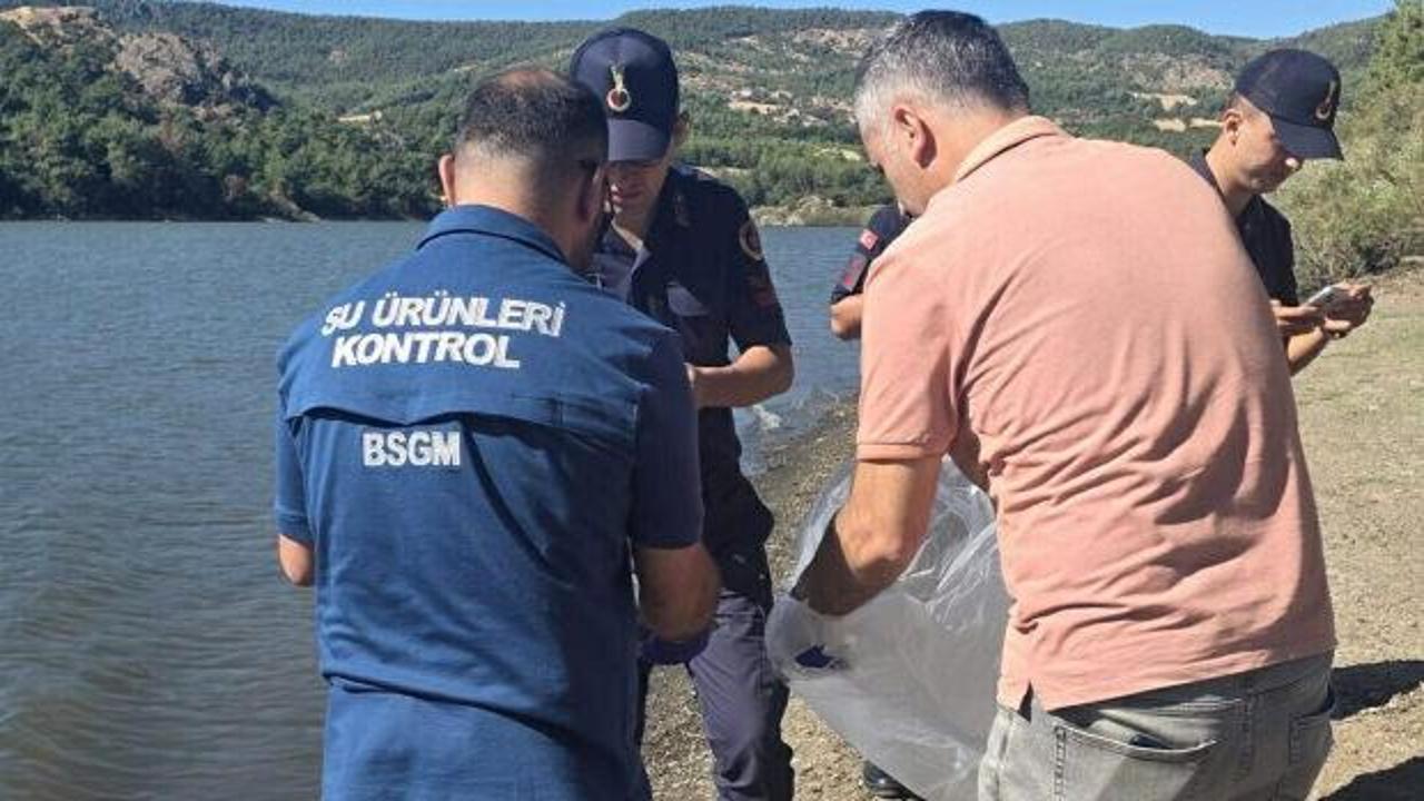 &Ccedil;anakkale'de barajdaki balık &ouml;l&uuml;mlerine inceleme