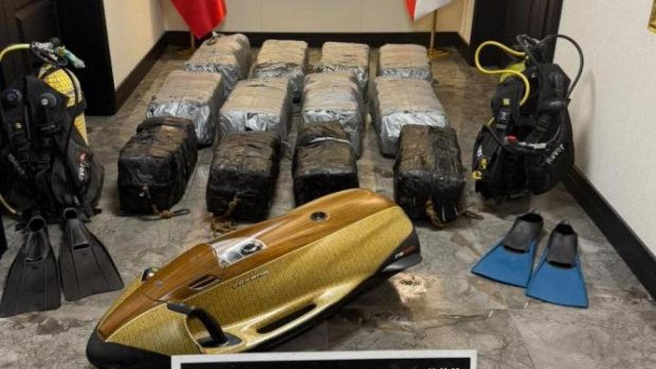 Mersin Limanı'nda 350 kilogram kokain ele ge&ccedil;irildi