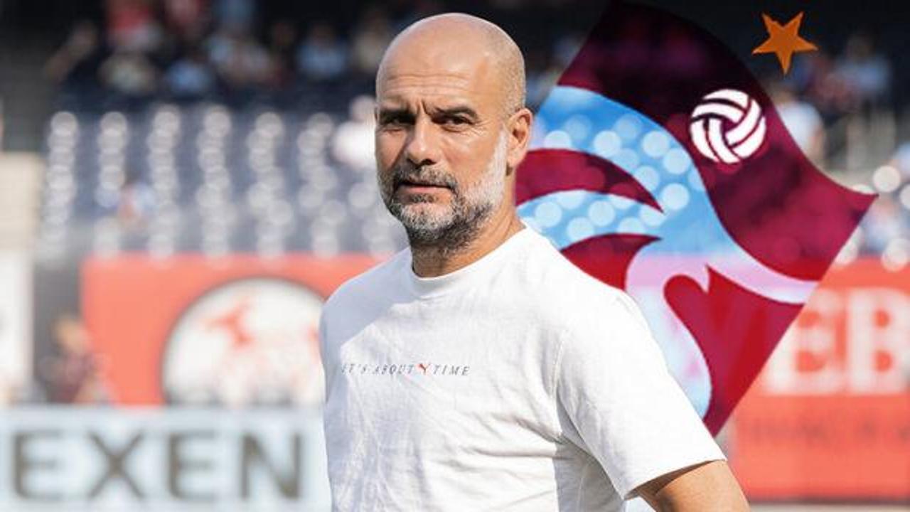 Trabzonspor'dan Pep Guardiola bombası!