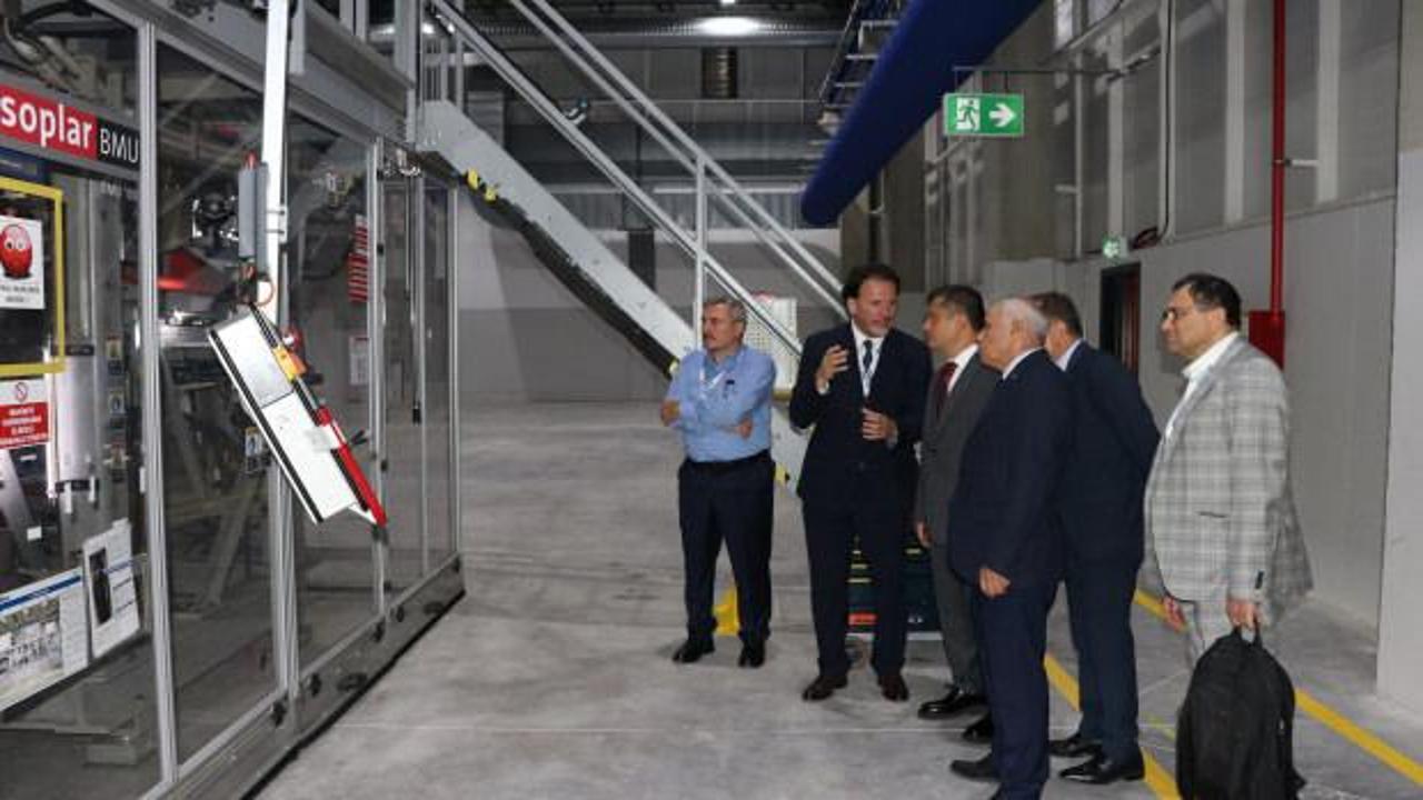 10 milyon avroluk dev yatırım! D&uuml;nya devi yeni fabrikasını a&ccedil;tı