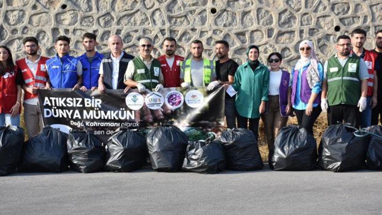 D&uuml;nya Temizlik G&uuml;n&uuml;'nde Şırnak'tan atıksız d&uuml;nya mesajı