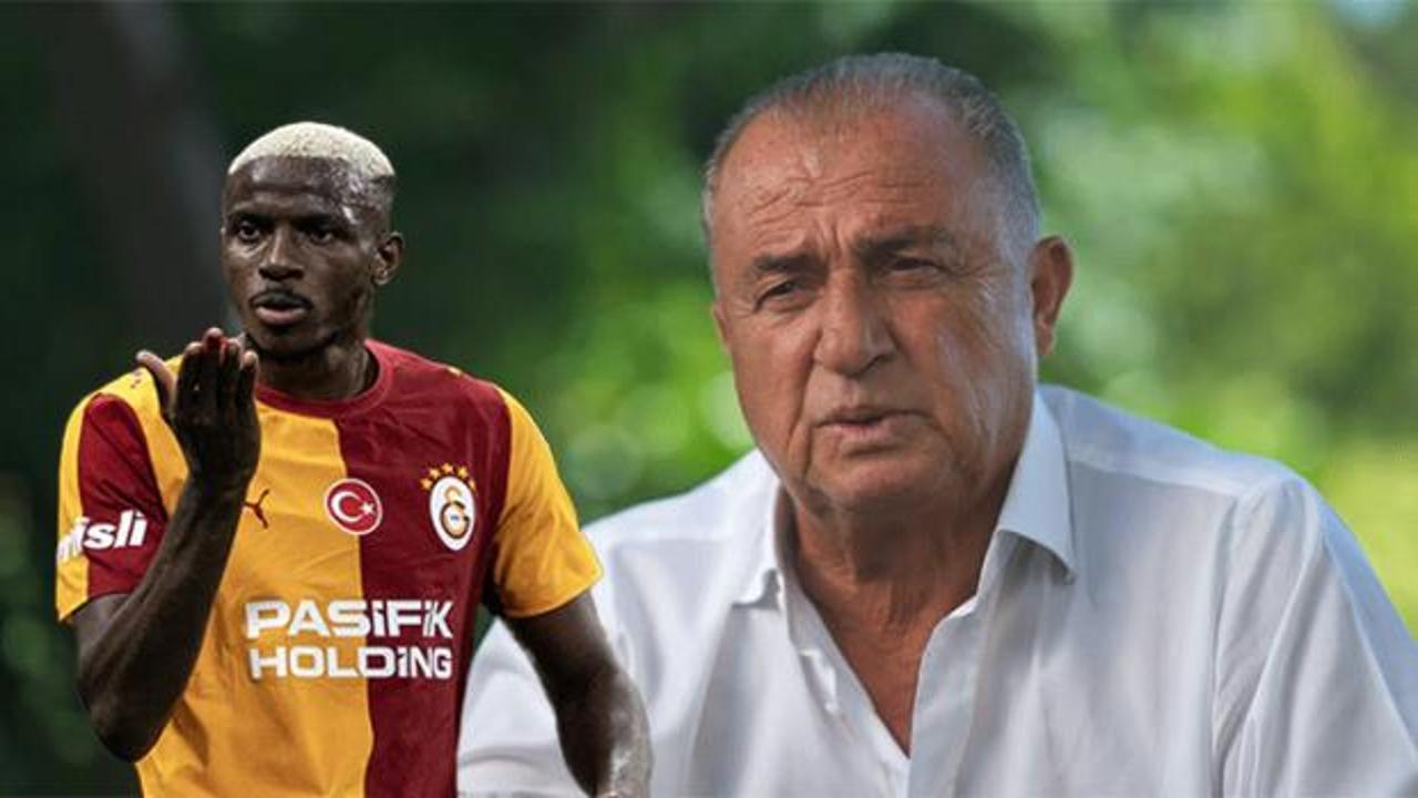 Fatih Terim'den Victor Osimhen i&ccedil;in &ccedil;arpıcı s&ouml;zler!