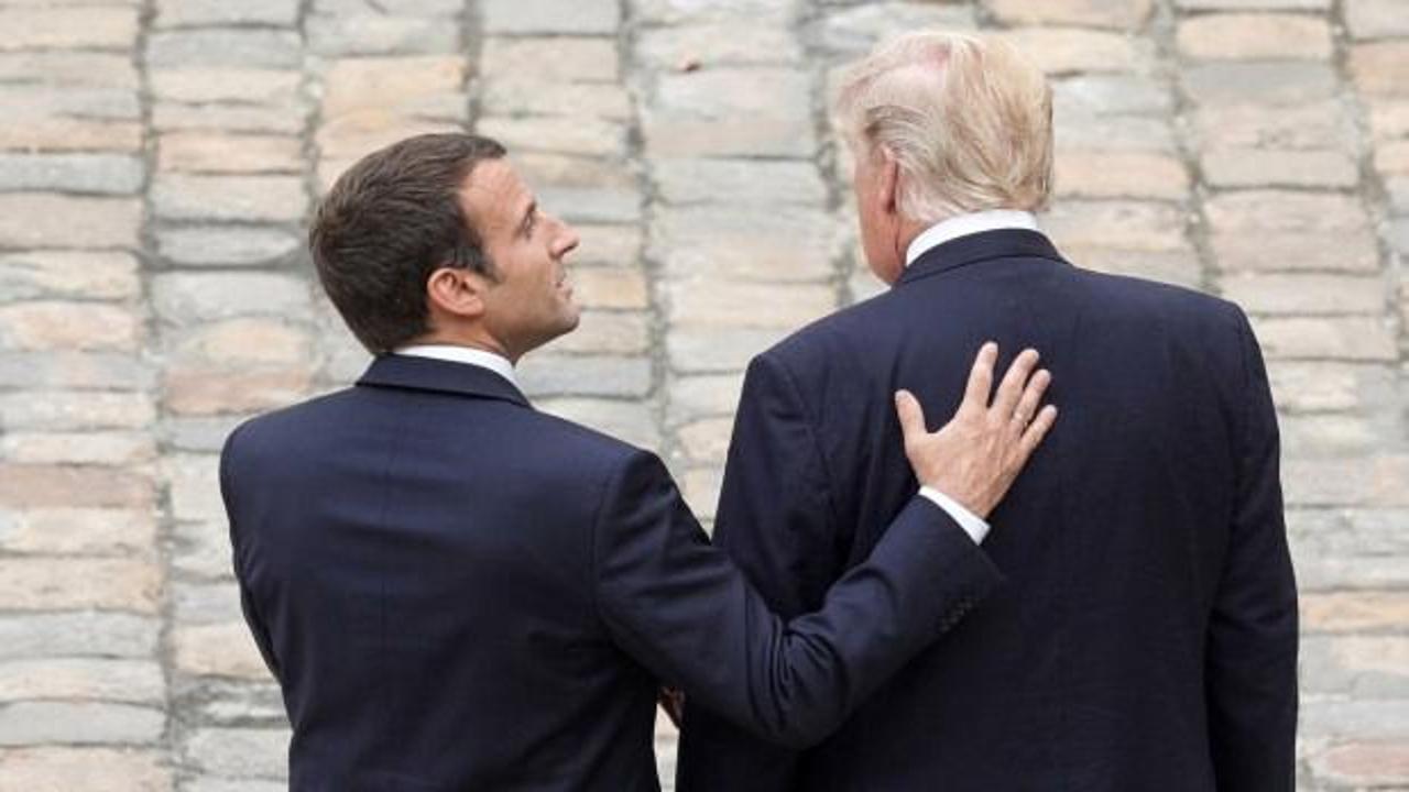 Macron geri adım attı: ABD'ye &ouml;z&uuml;r mesajı