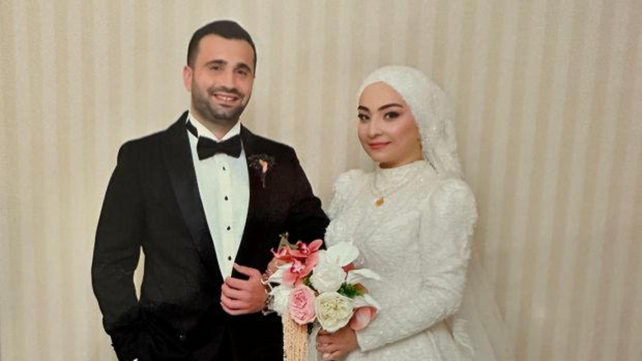 Haber7'nin mutlu g&uuml;n&uuml;! Ebrar ve İbrahim d&uuml;nyaevine girdi