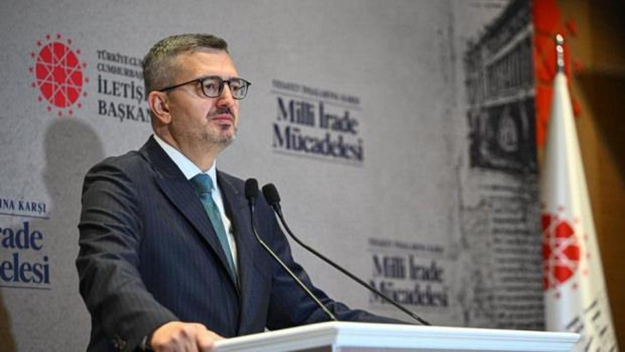 İletişim Başkanı Duran: T&uuml;rkiye'de vesayet d&ouml;nemi tamamen bitmiştir