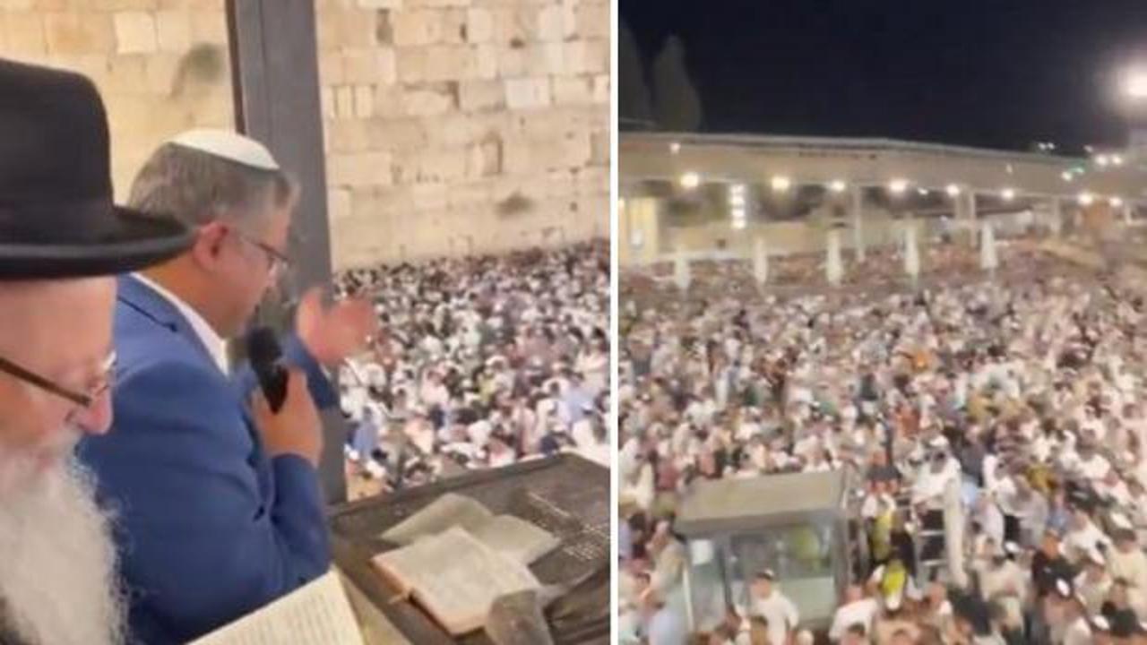 İsrailli Bakan Ben-Gvir Mescidi Aksa'ya baskın d&uuml;zenledi