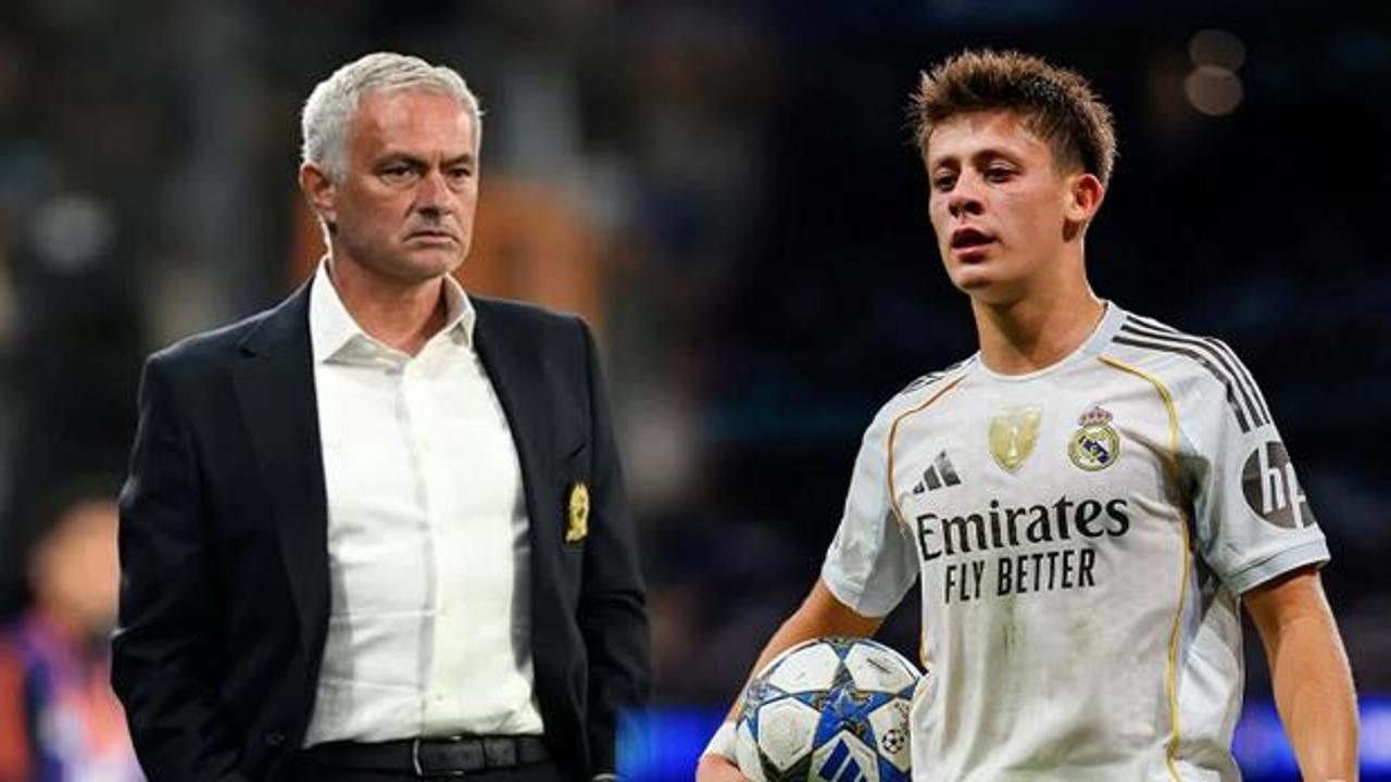 Jose Mourinho Arda G&uuml;ler'i &ouml;ve &ouml;ve bitiremedi!