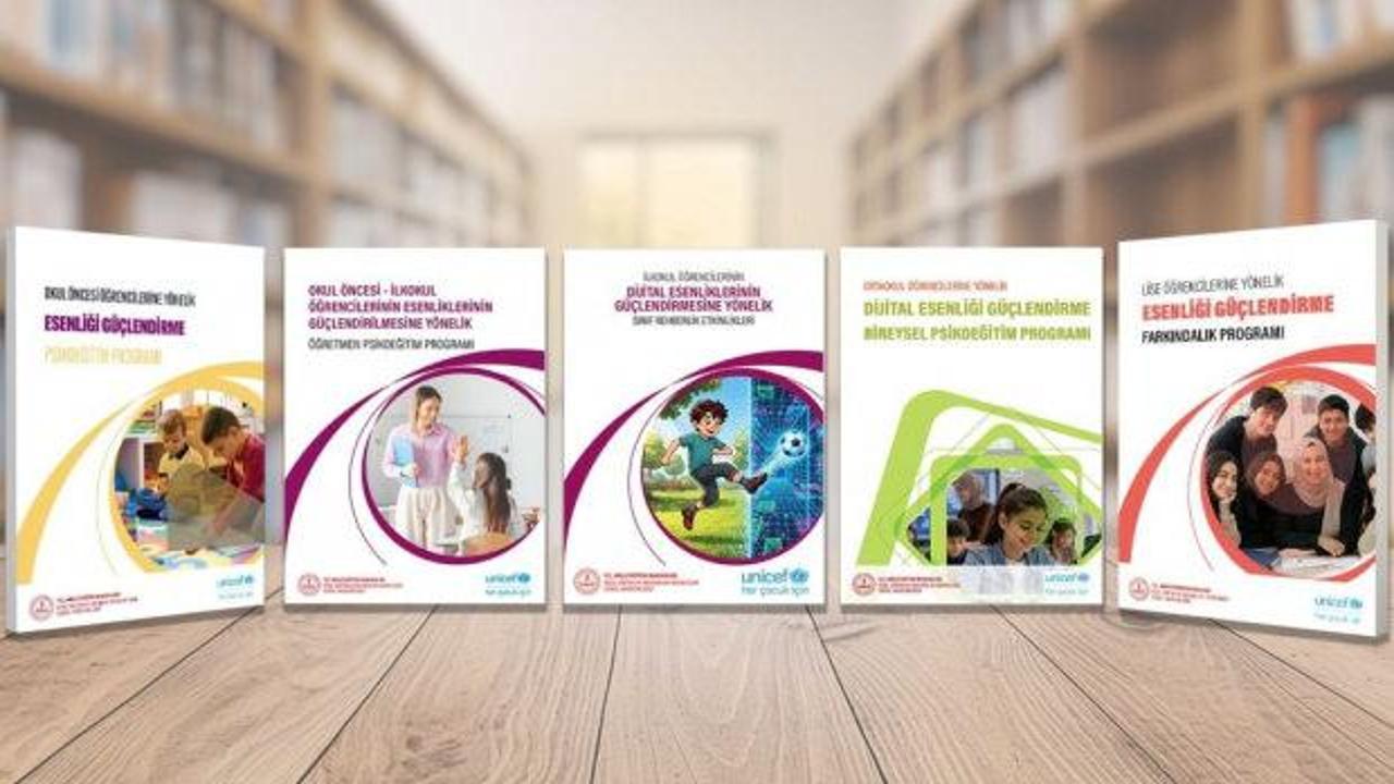 MEB ve UNICEF harekete ge&ccedil;ti: &Ouml;ğrenciler i&ccedil;in yeni &ldquo;esenlik&rdquo; programı