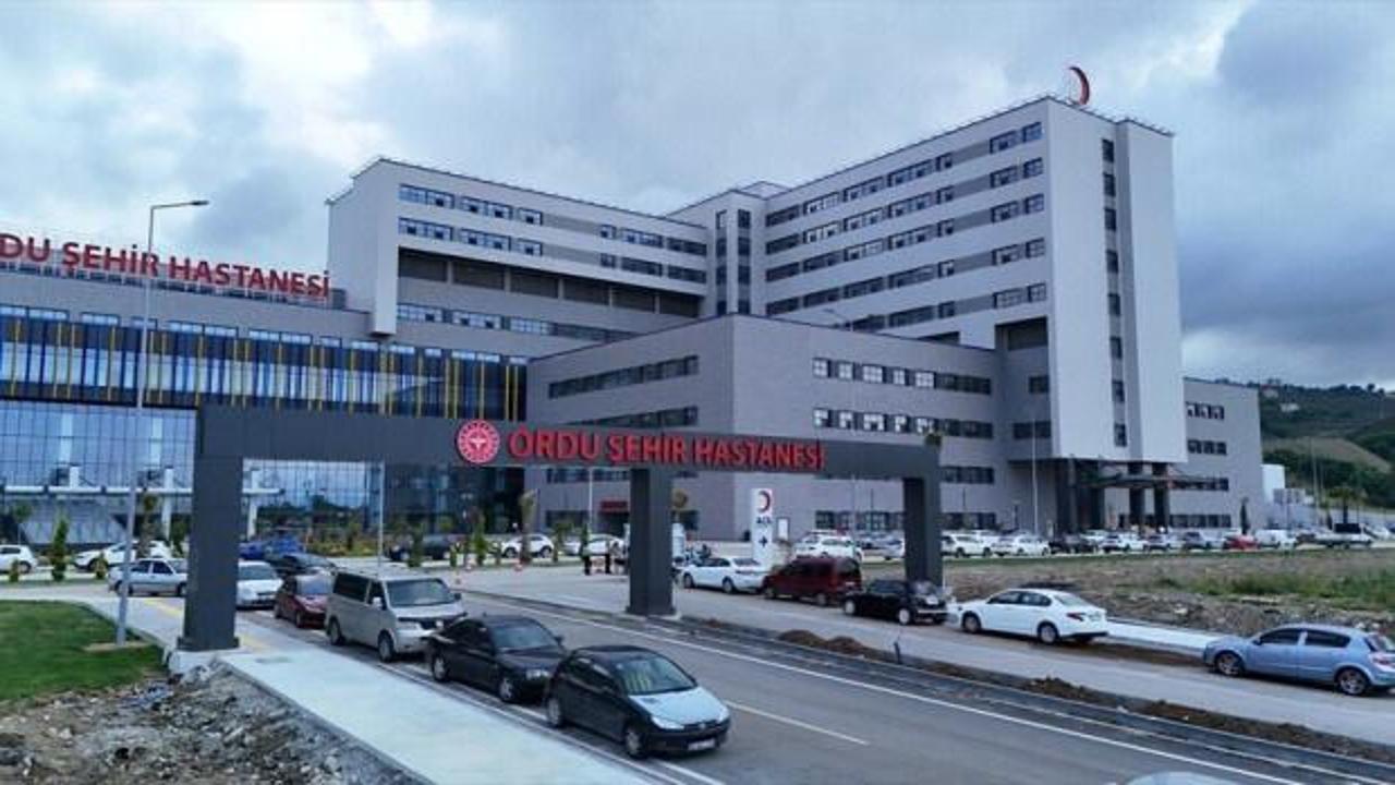 Ordu Şehir Hastanesinde ilk hastalar kabul edildi