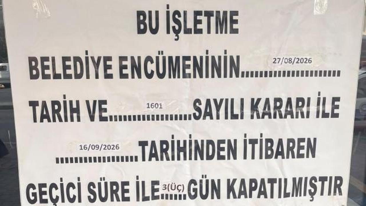 Tarihi ge&ccedil;miş &uuml;r&uuml;n satan market m&uuml;h&uuml;rlendi