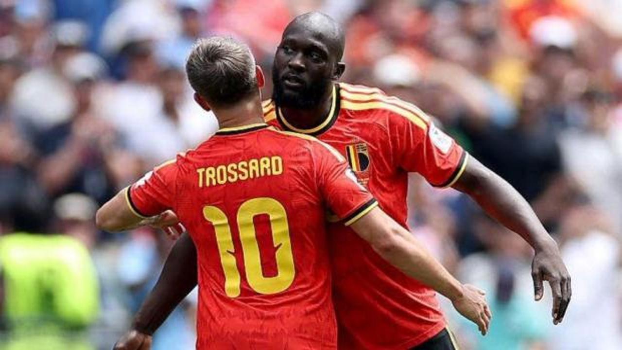 Trossard ve Lukaku, T&uuml;rkiye'ye karşı oynayacak mı? Bel&ccedil;ika'nın hocası a&ccedil;ıkladı