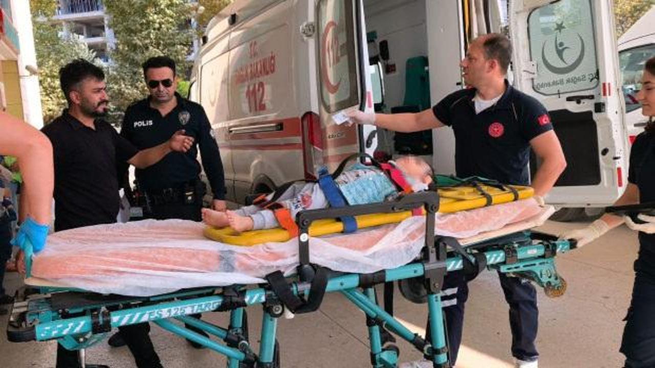 2 yaşındaki Ali İnegöl'de 3. kattan düşüp ağır yaralandı