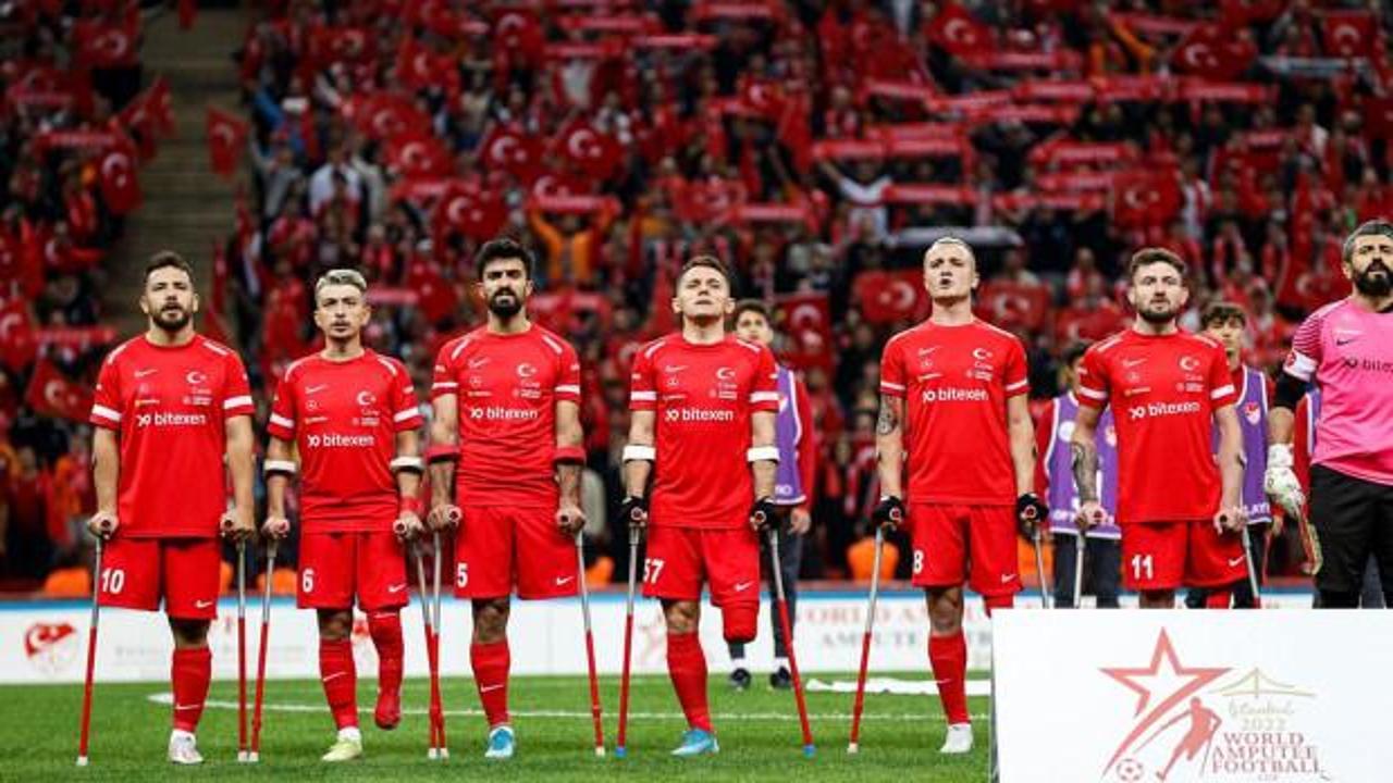Ampute Futbol Milli Takımı'nın 2026 D&uuml;nya Kupası'ndaki rakipleri belli oldu