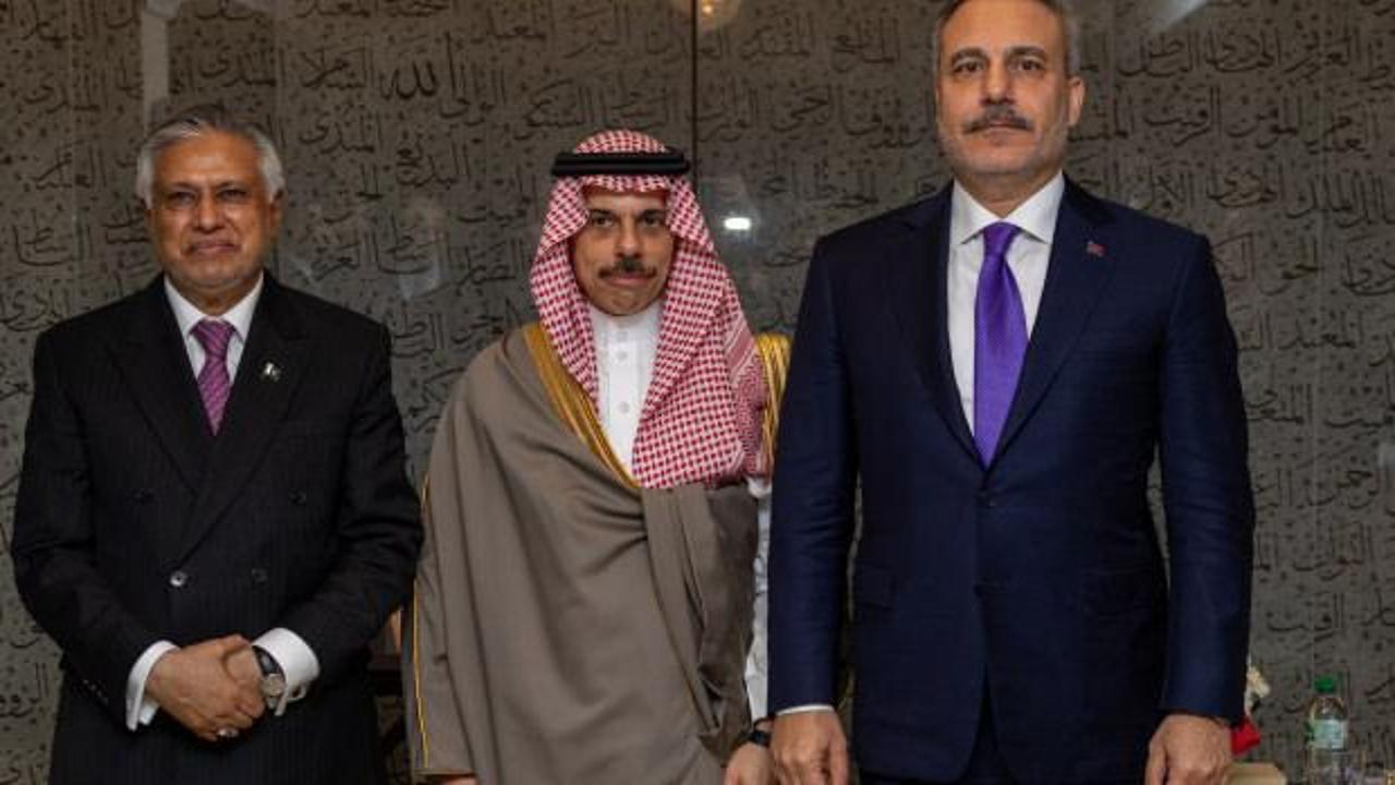 Bakan Fidan'dan Mekke ittifakı toplantısı