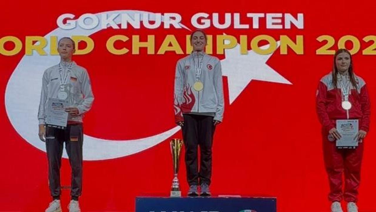 İtalya'da bayrağımız zirvede! Milli sporcumuz d&uuml;nya şampiyonu