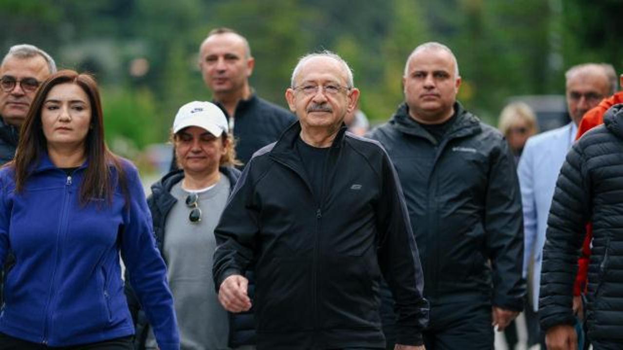 Kılı&ccedil;daroğlu, Abant&rsquo;ta sabah y&uuml;r&uuml;y&uuml;ş&uuml; yaptı