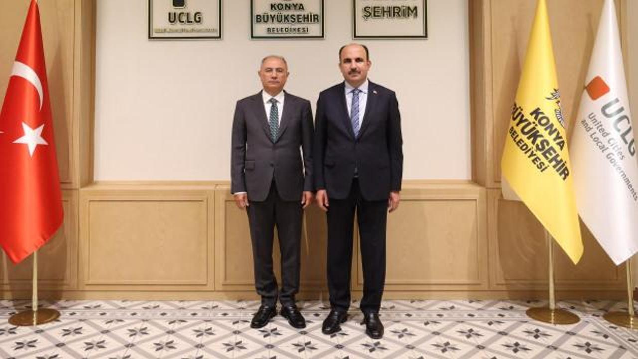 AK Parti Genel Başkan Vekili Efkan &Acirc;l&acirc;, Başkan Altay'ı ziyaret etti