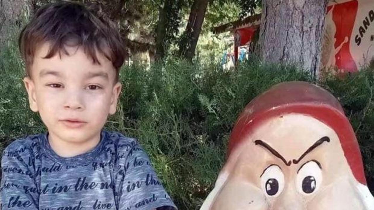 Markette &ccedil;akmak gazı soluyan 7 yaşındaki Mustafa Ali &ouml;ld&uuml;