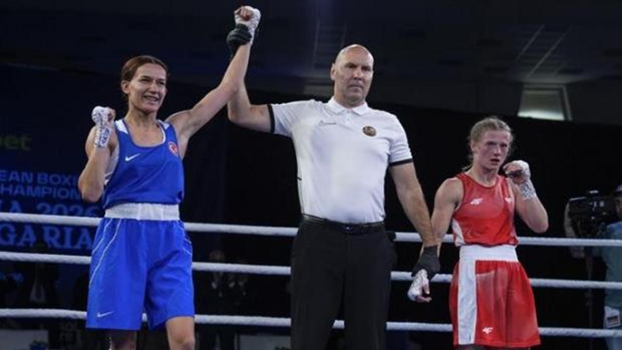 Milli sporcumuz Avrupa Şampiyonası'nda finalde! Altın madalya i&ccedil;in ringe &ccedil;ıkacak