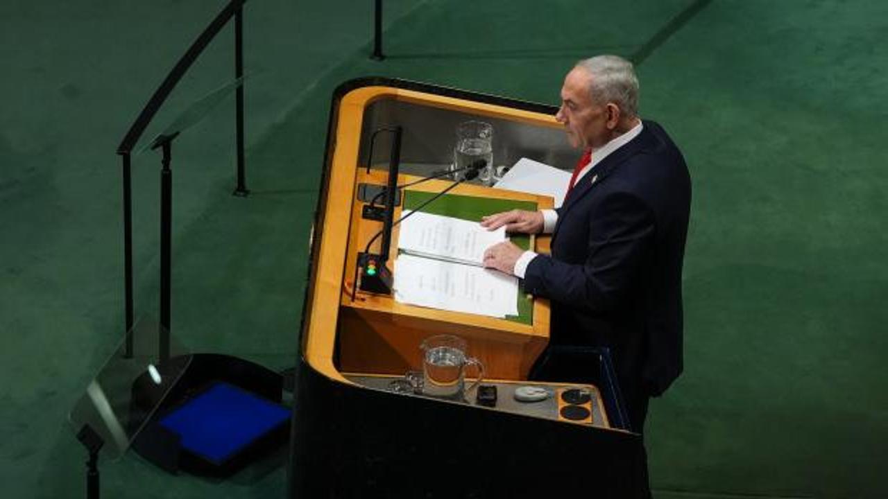 Netanyahu&rsquo;ya tepki sosyal medyada d&uuml;nya g&uuml;ndeminde!