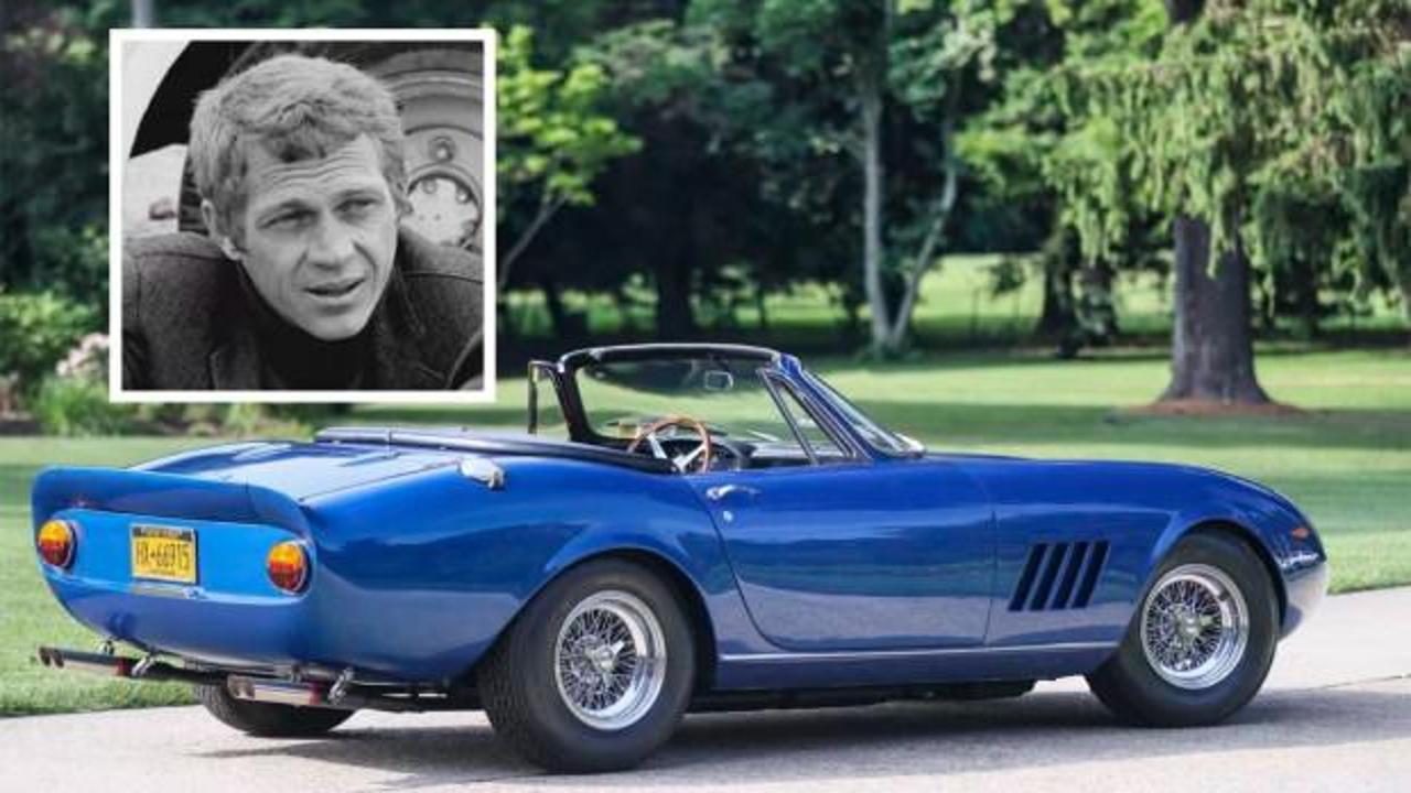 Sadece 10 adet &uuml;retildi: Steve McQueen&rsquo;ın Ferrari&rsquo;si 976 milyon TL&rsquo;ye satışta