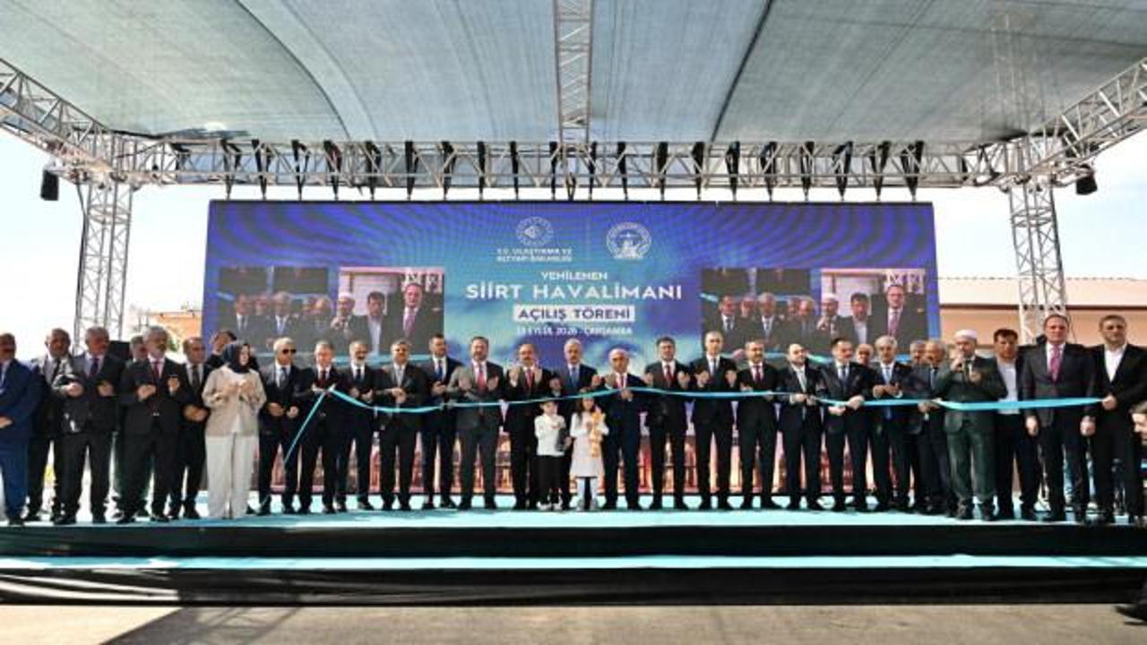 SİİRT Havalimanı&rsquo;nın terminali 3 kat b&uuml;y&uuml;d&uuml;: Yolcu kapasitesi 250 bine &ccedil;ıktı!