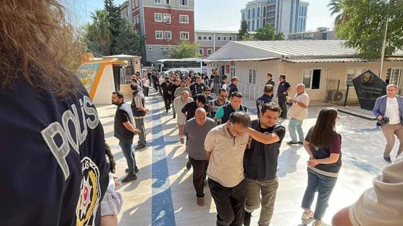Yasa dışı bahis operasyonunda 46 ş&uuml;pheli adliyede