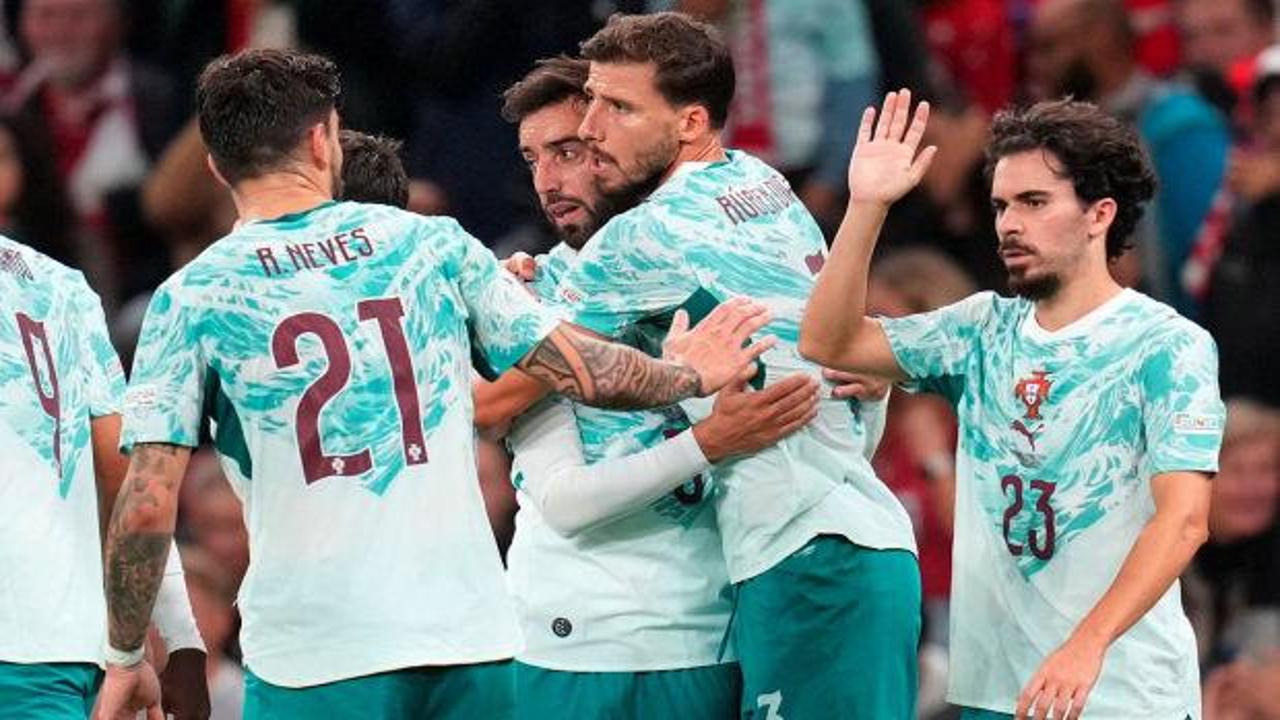 Ronaldo'suz Portekiz'den 4 goll&uuml; zafer! İşte gecenin sonu&ccedil;ları