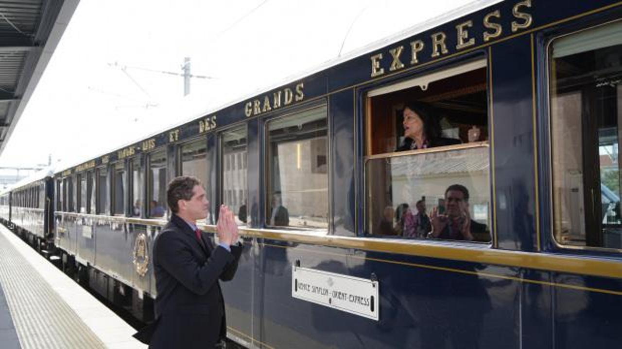Avrupa&rsquo;nın en zenginleri bu trende! Orient Express T&uuml;rkiye&rsquo;ye giriş yaptı