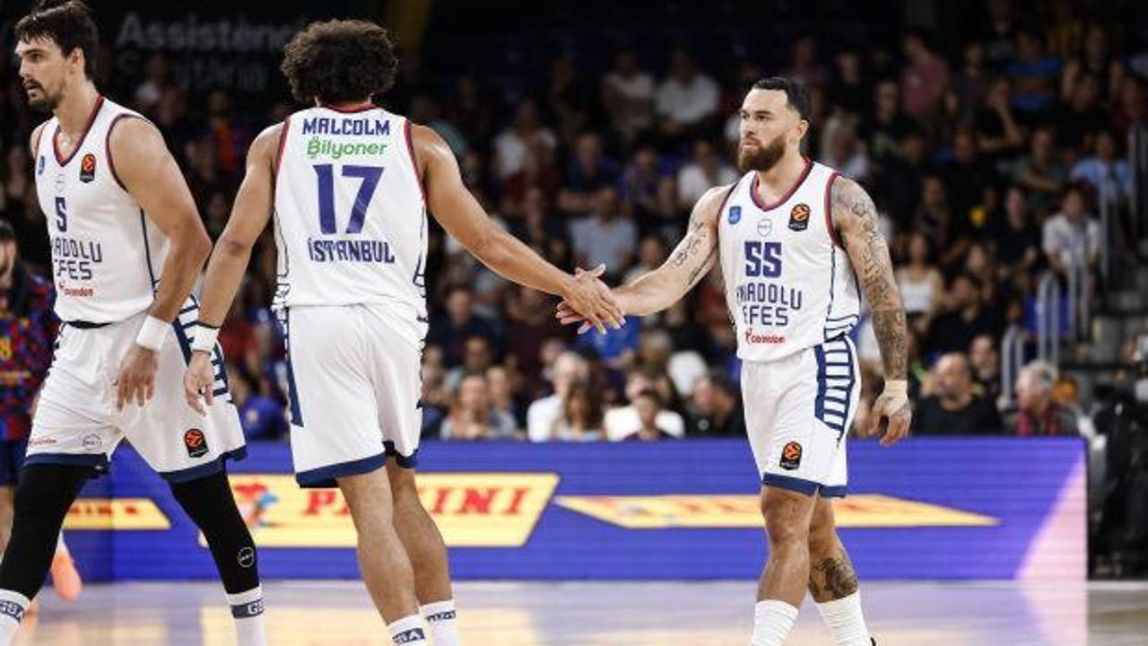 Anadolu Efes evinde Real Madrid'e karşı!