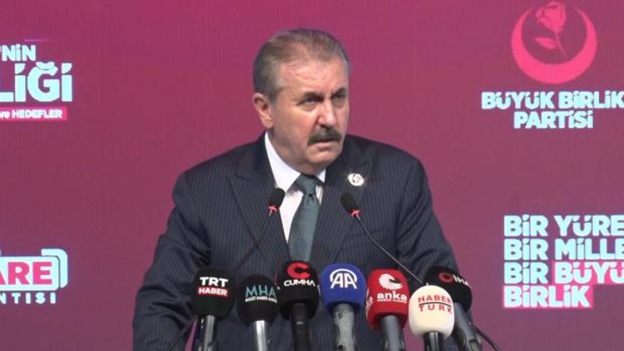 BBP lideri Destici: Şehitlerimizin kanı unutulmaz, emaneti sahipsiz kalmaz