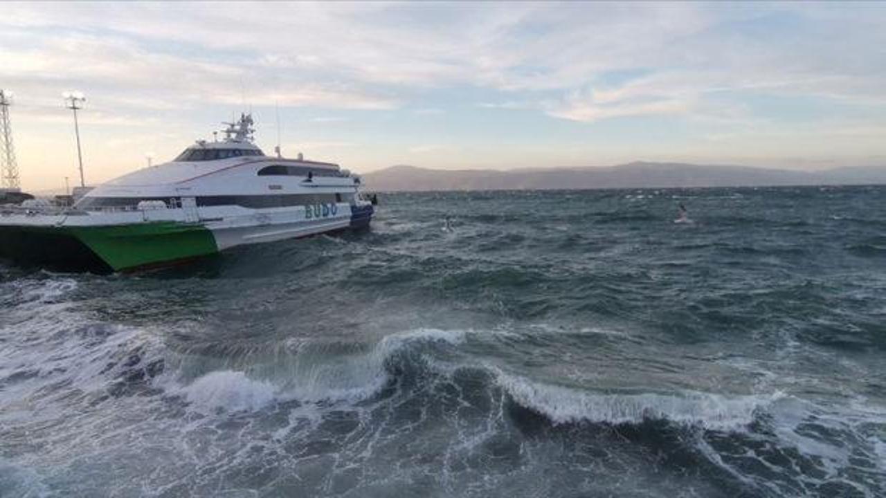 BUDO duyurdu: 12 deniz seferi iptal edildi