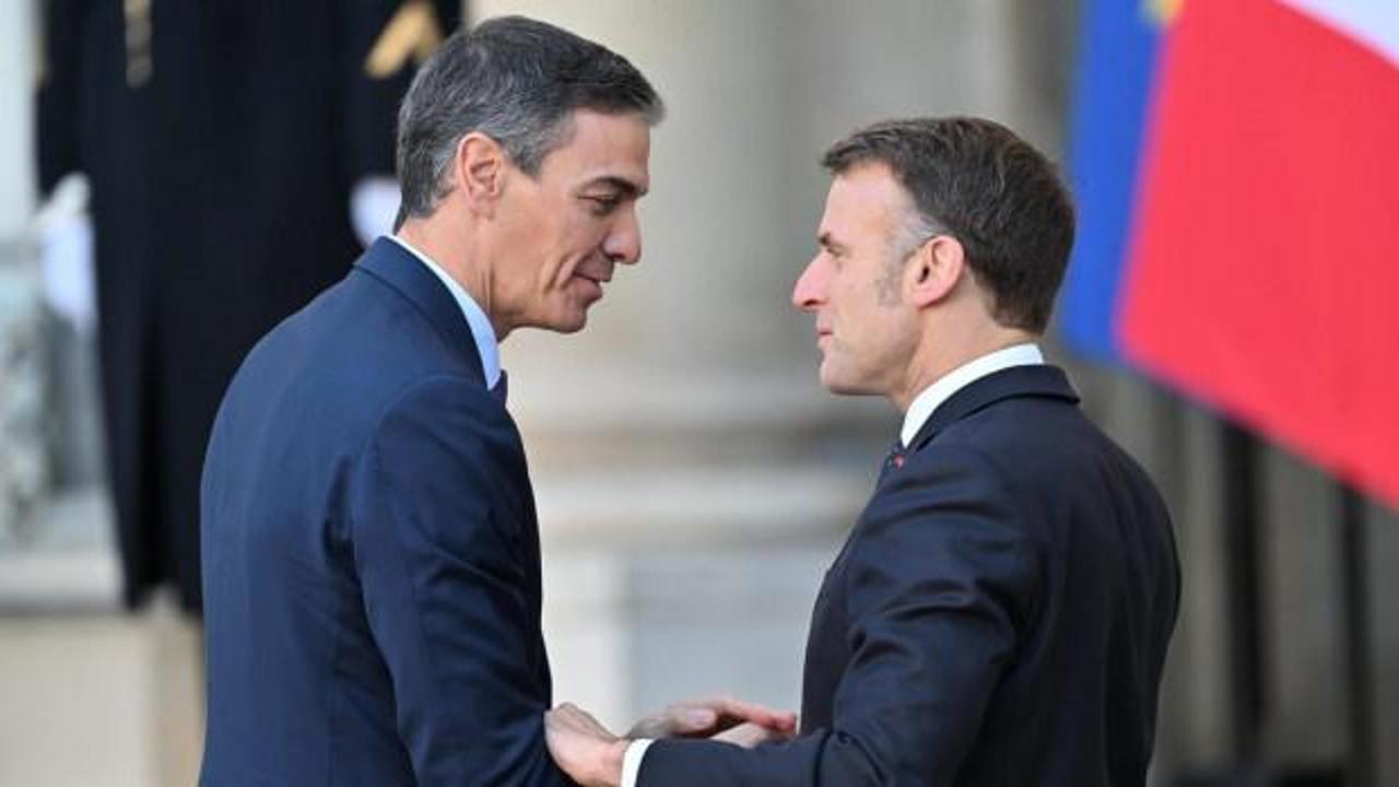 Dostluk Anlaşmasına veto! Sanchez Macron'dan &ouml;z&uuml;r diledi