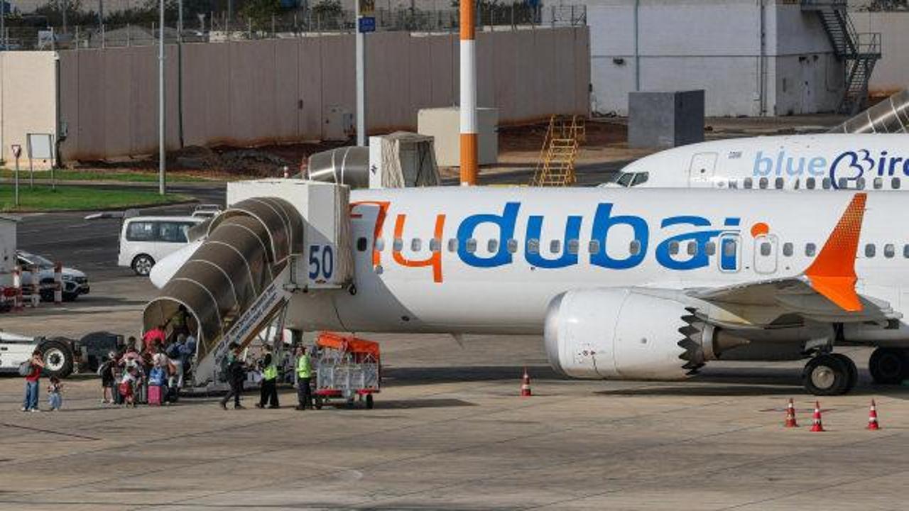 Flydubai İsrail u&ccedil;uşlarını askıya aldı